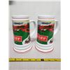 Image 1 : 2X pilsners mugs (ceramic)