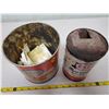 Image 2 : 5lb Esso grease can & Imperial/Esso qt. can