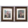 Image 1 : 2 Framed Pictures 15 x18in