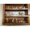 Image 5 : Display Case & Wade Tea Ornaments - 17x11in