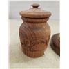 Image 2 : Barometer & Wooden Vase