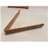 Image 3 : Vintage Wooden Box & Folding Ruler