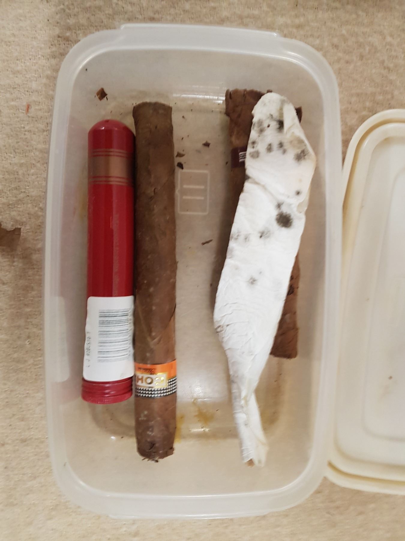 Lot Vintage Cigars & Cigar Tubes