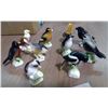 Image 1 : Lot of 10 Ceramic Birds - 3in x 2in