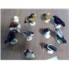 Image 3 : Lot of 10 Ceramic Birds - 3in x 2in