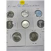 Image 1 : 1967 (1867) 8 Canada centennial 25¢ 25 cent quarters