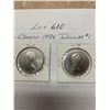Image 2 : 1984 Canada nickel dollar, 2 coins