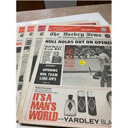 69-70 season, The Hockey News vol. 23, no. 1-4, Feature Gordie Howe