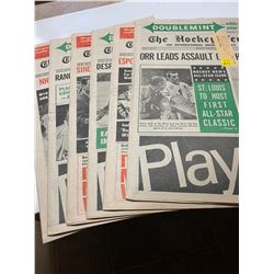 69-70 season, The Hockey News vol. 23 no. 16-21 Orr leads on awards