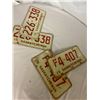 Image 1 : 2 Pair 1975 Sask LicencePlates