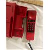 Image 4 : 2 Vintage Telephones - Red & Brown