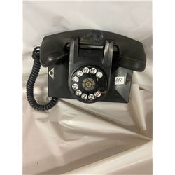 Vintage Black Dial Telephone