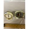 Image 2 : 3 Vintage Alarm Clocks