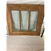 Image 1 : 3 Pane Vintage Window 32 X 29 Inch