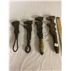 Image 1 : 4 Vintage Pipe Wrenches - 1 is IH