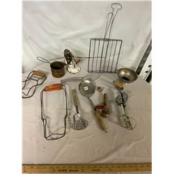 Large Lot of Kitchenware Items Vintage