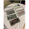 Image 1 : Lot Licence Plates & Toppers