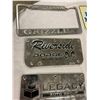 Image 2 : Lot Licence Plates & Toppers