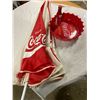 Image 5 : Large Coca-Cola Umbrella & Plastic Coke Tray & Bottle