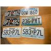 Image 4 : Lot of 6 USA Licence Plates