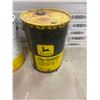 Image 3 : 2 - 5 Gallon Oil Pails - John Deere & Shell Oil