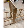 Image 2 : Primitive Double Wash Tub Stand - Folds Up
