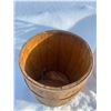 Image 3 : wooden barrel 30"t