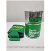 Image 2 : CO-OP Diesel motor oil can (coin bank) & 2 can cozies