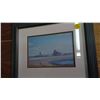 Image 4 : 3 Framed Sharon Larson Prints (12"x10")