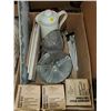 Image 1 : BOX OF KITCHEN (UTENSILS, PAMPERED CHEF, ETC)