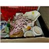 Image 2 : BOX OF CERAMICS (VASE, PITCHER, ASHTRAY, ETC)