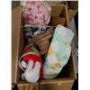 Image 1 : BOX OF CRAFTING, CANDLES, ETC