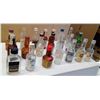 Image 3 : Lot of Mini Glass Bottles - Liquor