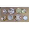 Image 2 : Lot of Glassware - 3 Teacups w Saucers, Candy Dishes