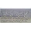 Image 1 : Lot of 9 Matching Wine Glasses