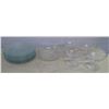 Image 1 : Lot of Glass Dishes - 8 Dessert Plates, 4 Dessert Bowls…more