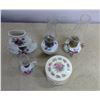 Image 1 : Lot of Mini Oil Lamps & Dish
