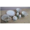 Image 3 : Lot of Dishes - S&P Shakers, Mugs, Saucers, Sugar Dish