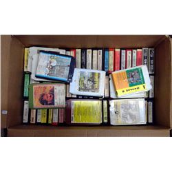 Boc of Assorted 8 Tracks