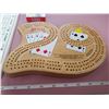 Image 2 : 2 Cribbage board games and pack of cards