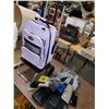 Image 1 : TWO LUGGAGE CARTS, WALLETS, PURSES