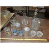Image 1 : LOT OF CLEAR GLASS