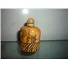 Image 2 : A OLD BONE CARVING ELEPHANTS SNUFF BOTTLE.