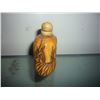 Image 3 : A OLD BONE CARVING ELEPHANTS SNUFF BOTTLE.