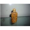 Image 4 : A OLD BONE CARVING ELEPHANTS SNUFF BOTTLE.