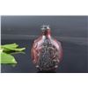 Image 1 : A RHINOCEROS HORN CARVED SNUFF BOTTLE QING DYNASTY.