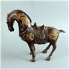Image 2 : A BRONZE GILDED HORSE STATUE MING DYNASTY.