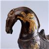 Image 5 : A BRONZE GILDED HORSE STATUE MING DYNASTY.