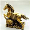 Image 2 : A GILT BRONZE MONEY HORSE STATUE QING DYNASTY.