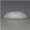 Image 3 : A SKY BLUE CRACKLE PLATE MING DYNASTY.
